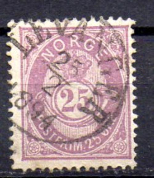 Noruega Año 1883/90 Nº Yvert 44 (o)